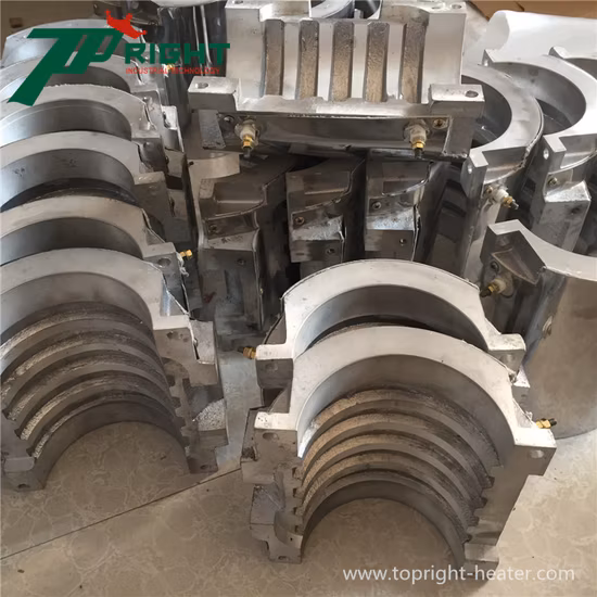 220V 2.5kw プラスチック押出機用電気鋳造アルミニウム バンド ヒーター